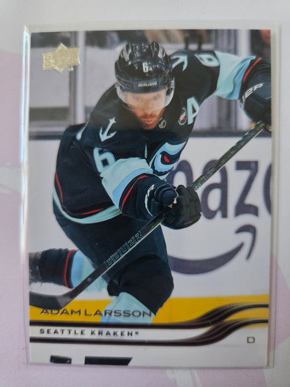 Adam Larsson Upper Deck Series 1 #147 [Seattle Kraken]