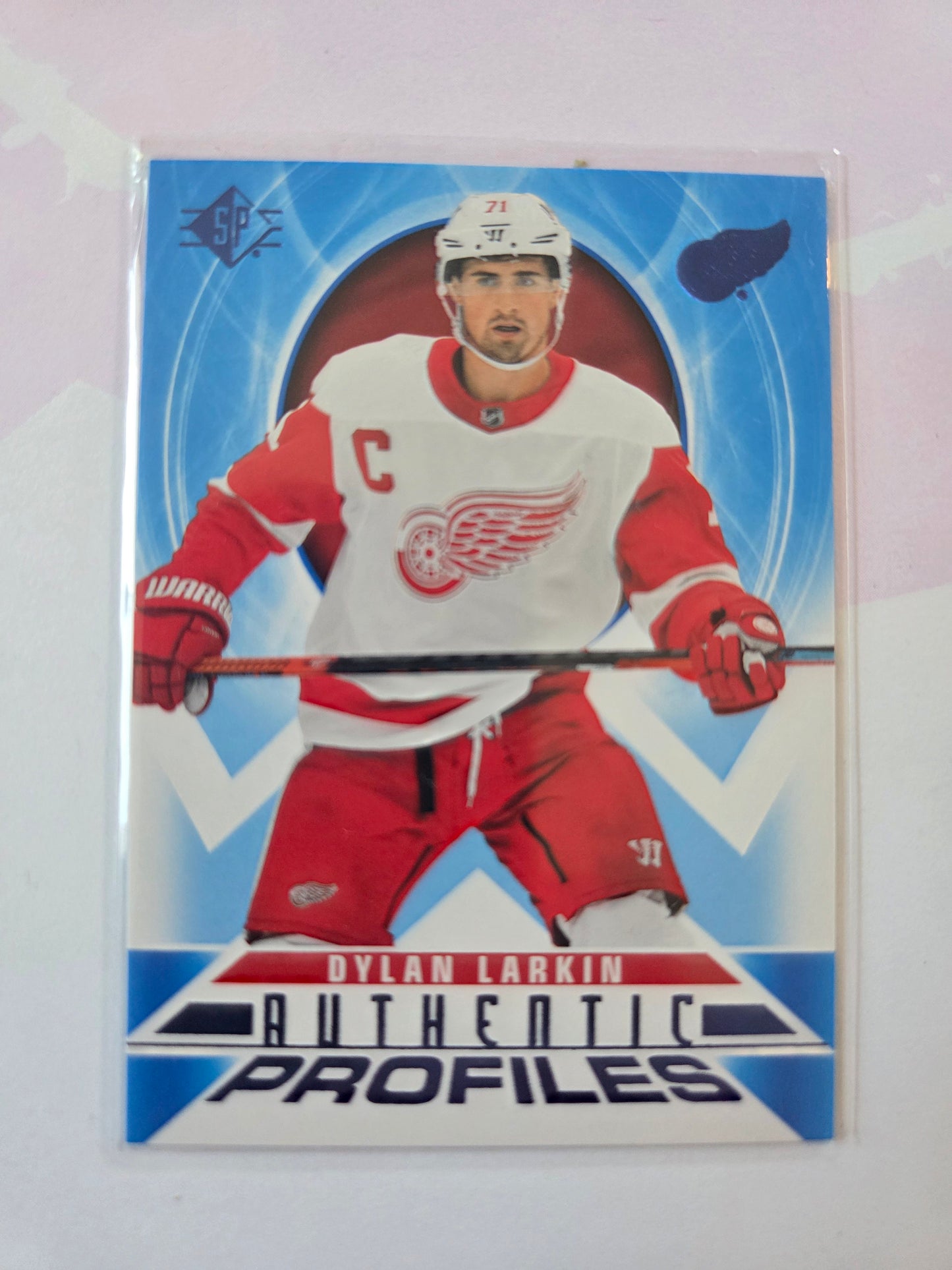 Dylan Larkin Blue SP Hockey Authentic Profiles [Detroit Red Wings]