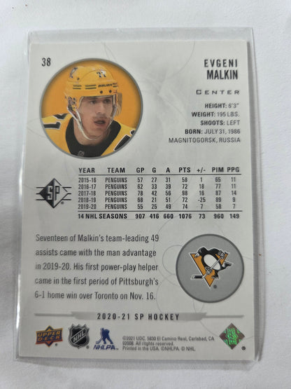 Evgeni Malkin SP Hockey #38 [Pittsburgh Penguins]