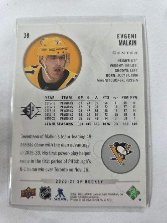 Evgeni Malkin SP Hockey #38 [Pittsburgh Penguins]