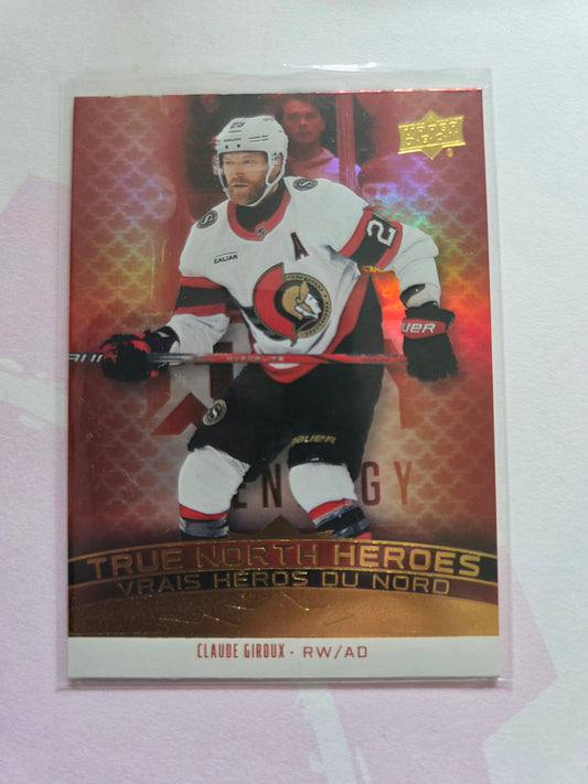Claude Giroux Upper Deck True North Heroes [Ottawa Senators]