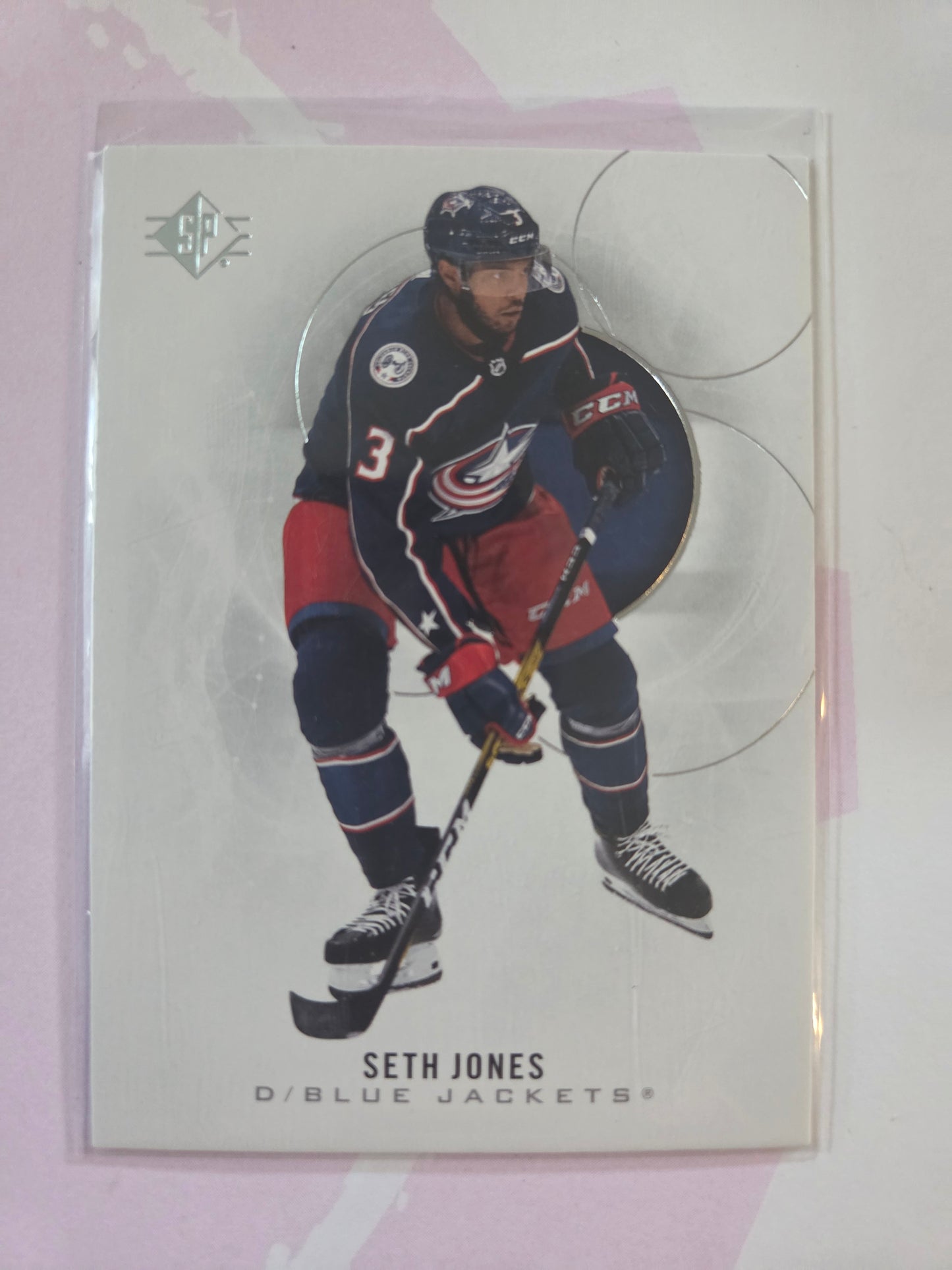 Seth Jones Upper Deck Hockey #52 [Columbus Blue Jackets]