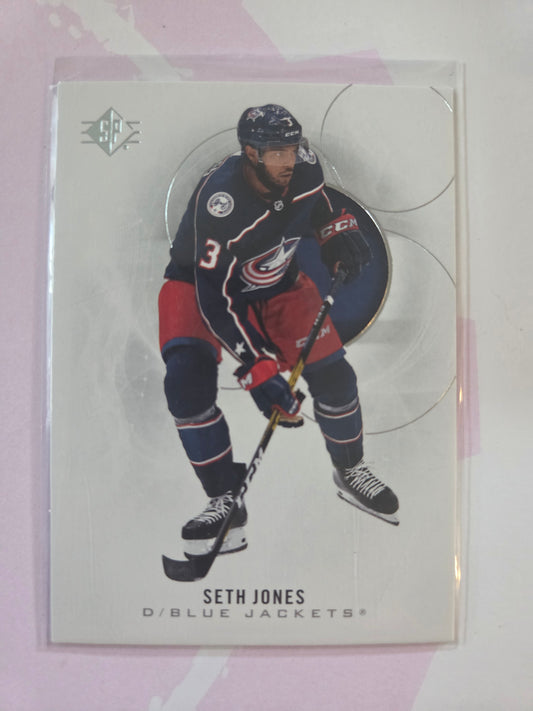 Seth Jones Upper Deck Hockey #52 [Columbus Blue Jackets]