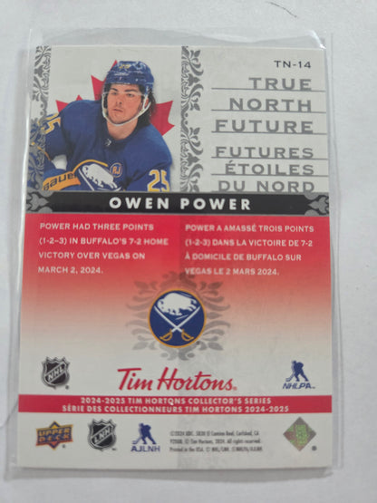 Owen Power Upper Deck True North Future [Buffalo Sabres]