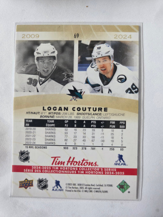 Logan Couture Tim Hortons Upper Deck #69 [San Jose Sharks]