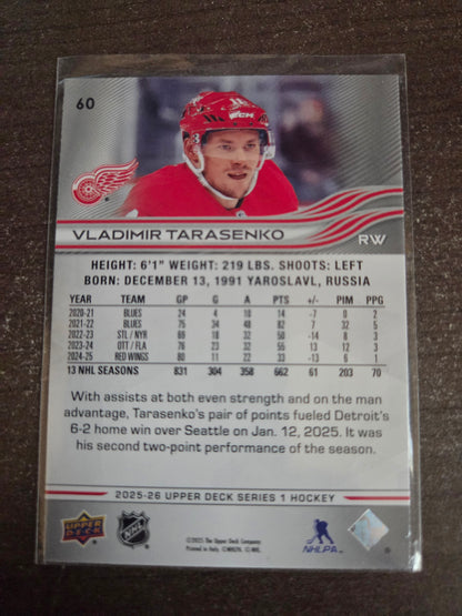Vladimir Tarasenko Upper Deck Series 1 #60 [Detroit Red Wings]