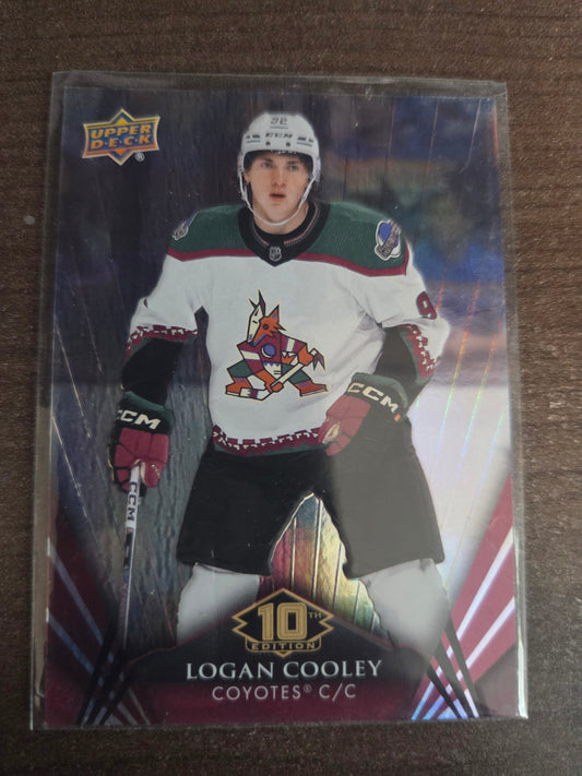 Logan Cooley Upper Deck 10th Edition #59 [Arizona Phoenix Coyotes]