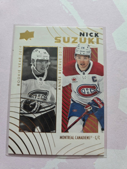 Nick Suzuki Tim Hortons Upper Deck #38 [Montreal Canadians]