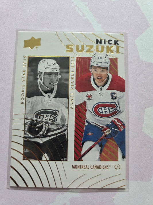 Nick Suzuki Tim Hortons Upper Deck #38 [Montreal Canadians]
