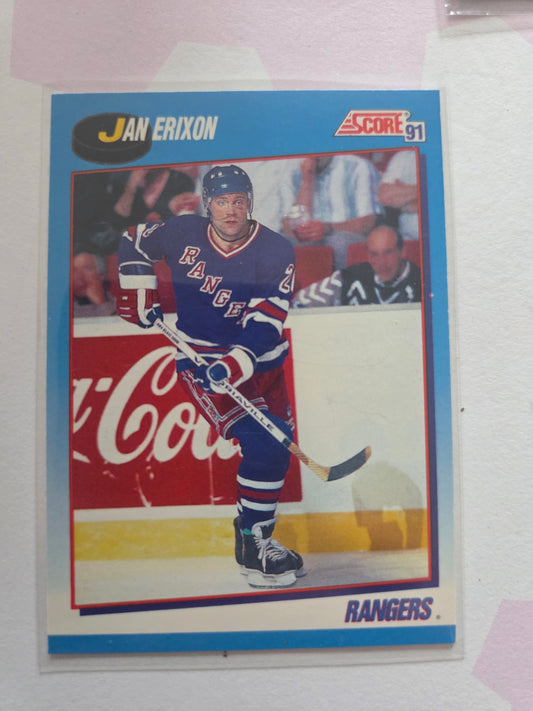 Jan Erixon 91 Score #484 [New York Rangers]
