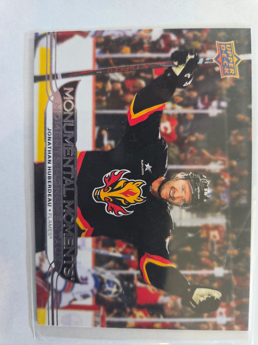 Jonathan Huberdeau Upper Deck Monumental Moments [Calgary Flames]