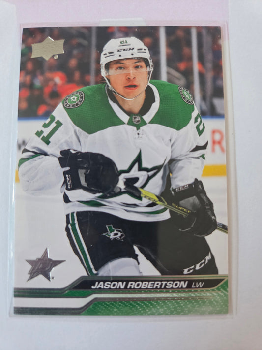Jason Robertson Upper Deck Series 2 #305 [Dallas Stars]