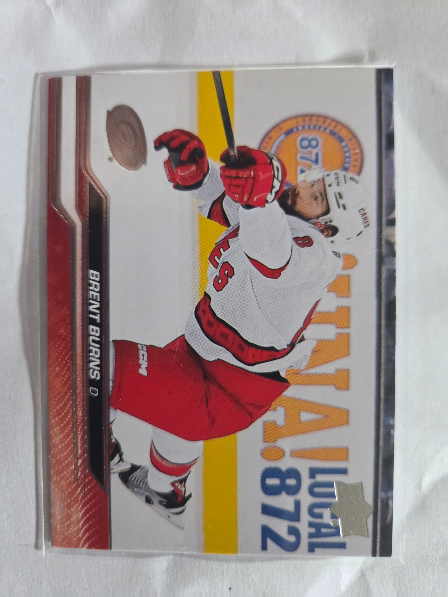 Brent Burns Upper Deck Series 2 #285 [Carolina Hurricanes]