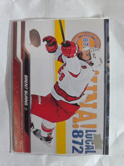Brent Burns Upper Deck Series 2 #285 [Carolina Hurricanes]