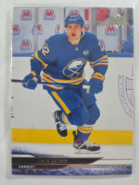 Jack Quinn Upper Deck Series 1 Hockey #27 [Buffalo Sabres]