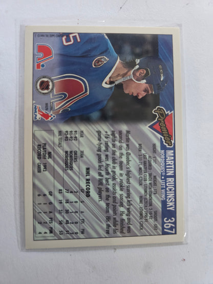 Martin Rucinsky Premier Hockey #367 [Quebec Nordiques]