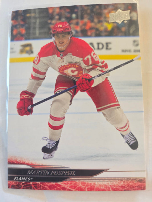 Martin Pospisil Upper Deck Series 2 #267 [Calgary Flames]