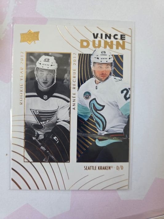 Vince Dunn Tim Hortons Upper Deck #12 [Seattle Kraken]