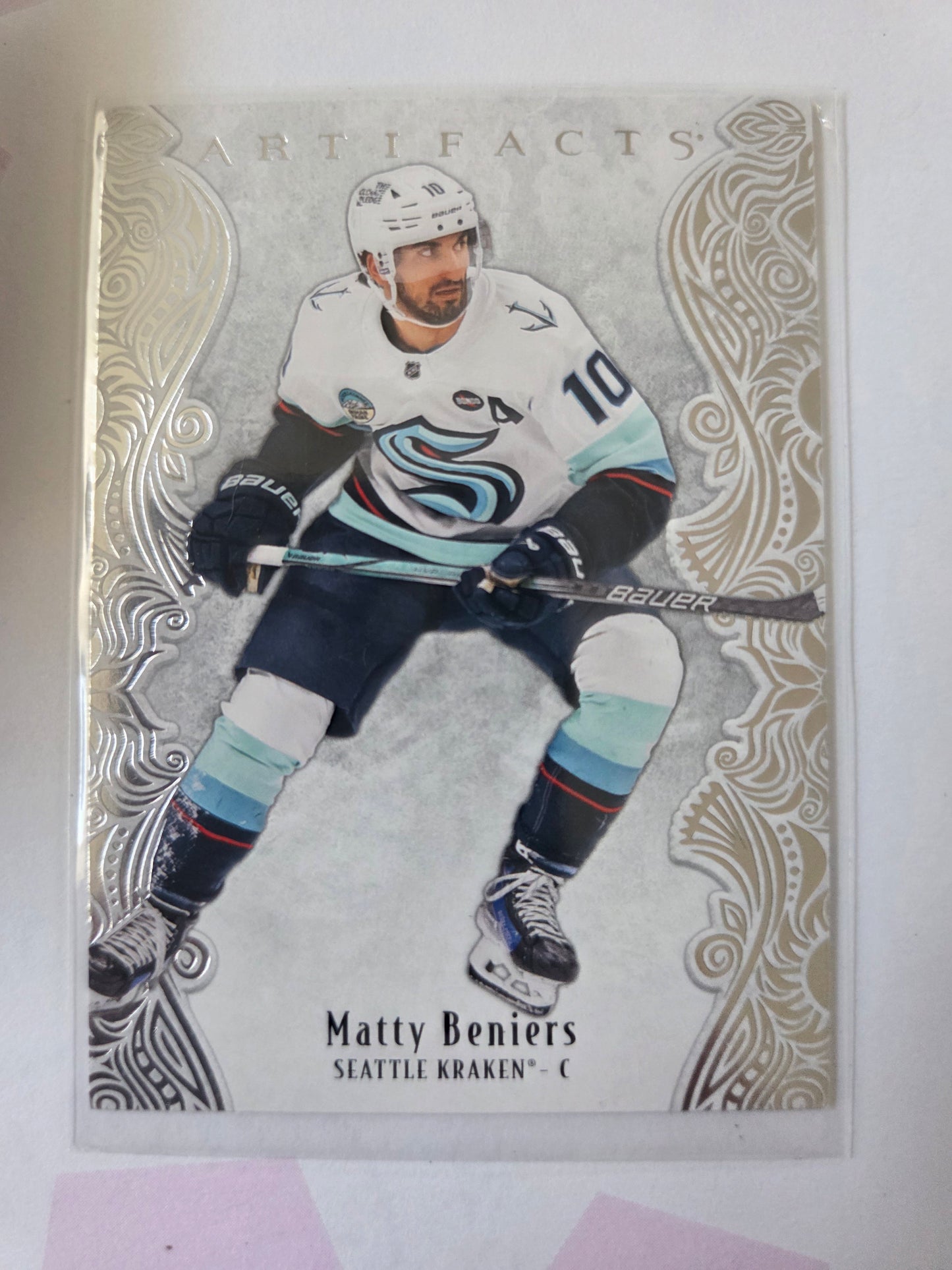 Matty Beniers Upper Deck Artifacts Hockey #91 [Seattle Kraken]