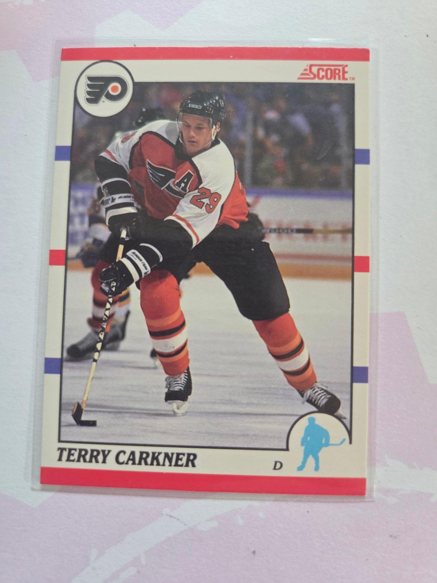 Terry Carkner NHL Score #47 [Philadelphia Flyers]