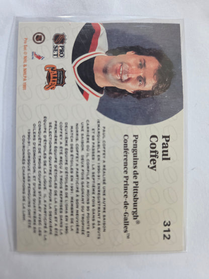 Paul Coffey French NHL Pro Set #312 [Pittsburgh Penguins]