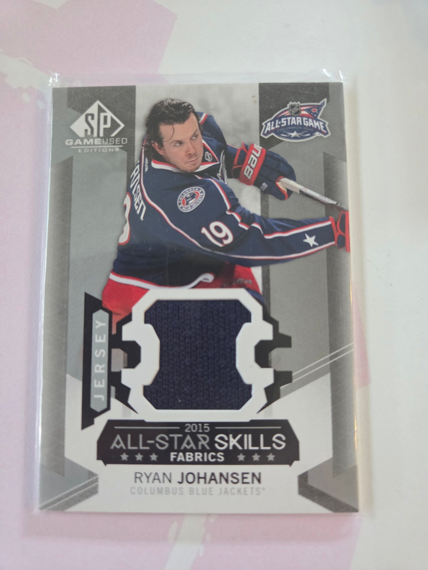 Ryan Johansen SP Game-Used Hockey 2015 All-Star Fabrics [Columbus Blue Jackets]