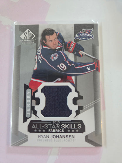 Ryan Johansen SP Game-Used Hockey 2015 All-Star Fabrics [Columbus Blue Jackets]