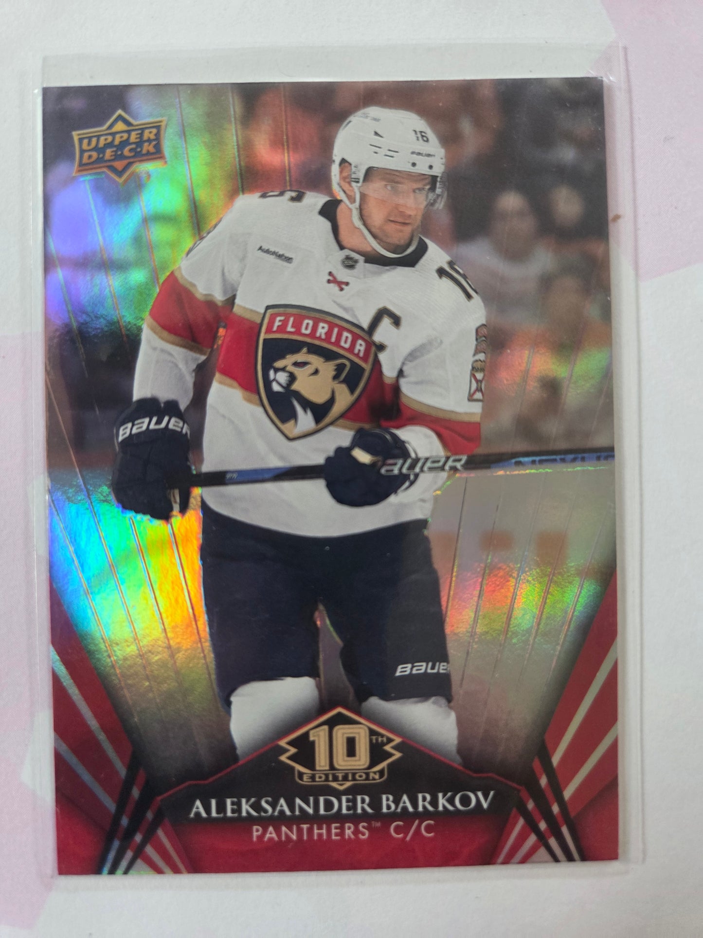 Aleksander Barkov Upper Deck 10th Edition #66 [Florida Panthers]