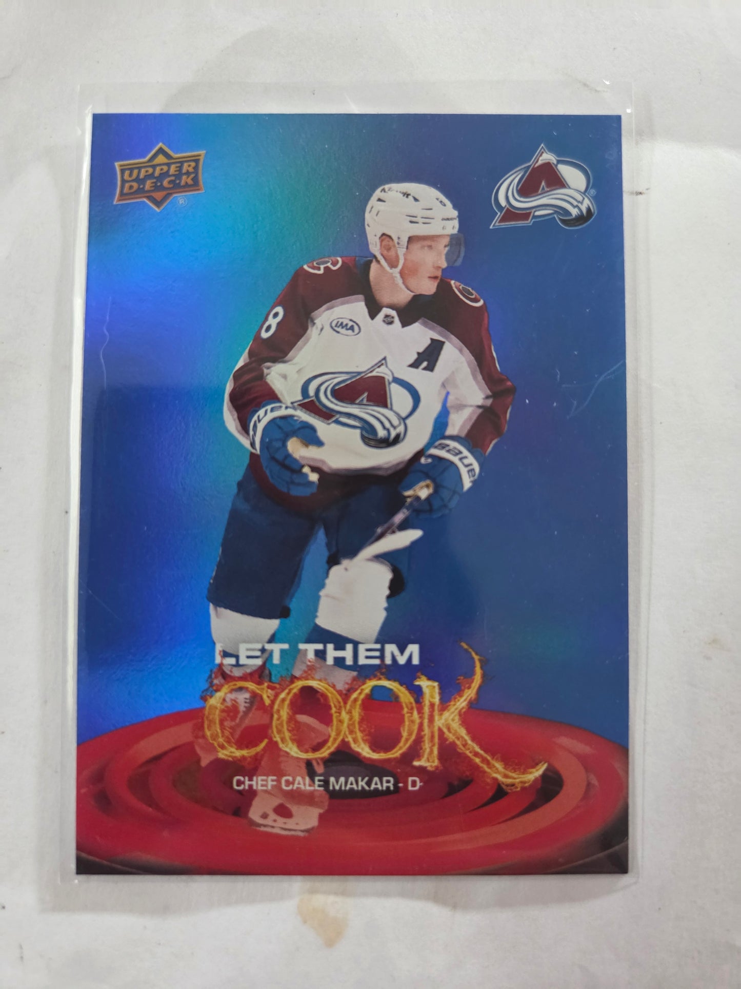 Cale Makar Upper Deck Series 2 Let Them Cook [Colorado Avalanche]