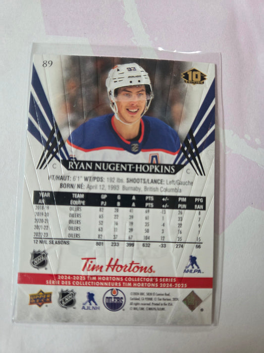 Ryan Nugent-Hopkins Upper Deck 10th Edition #89 [Edmonton Oilers]