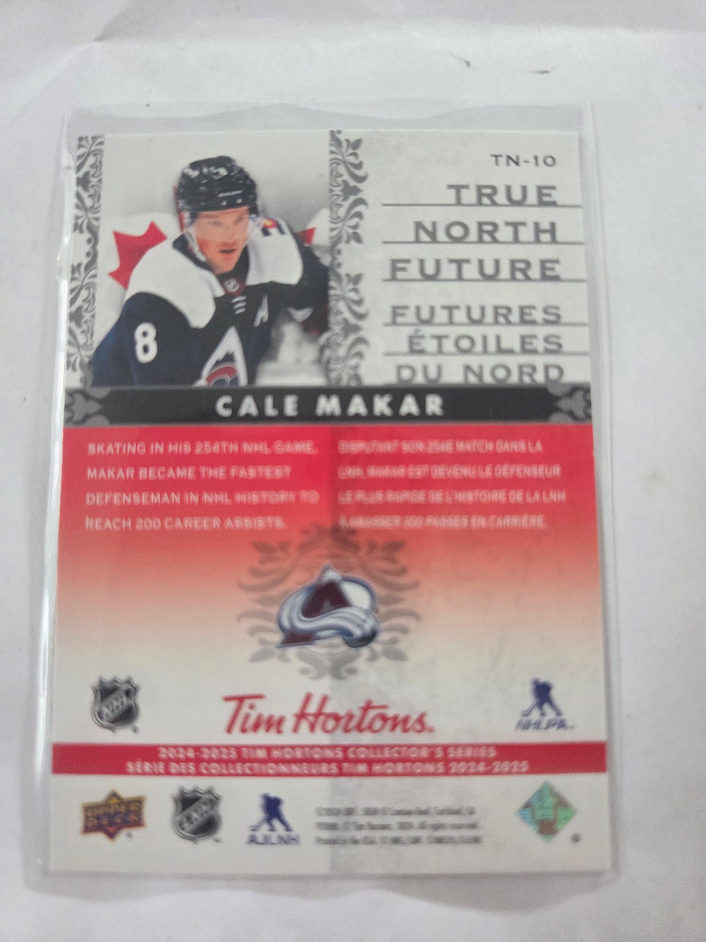 Cale Makar Upper Deck True North Future [Colorado Avalanche]