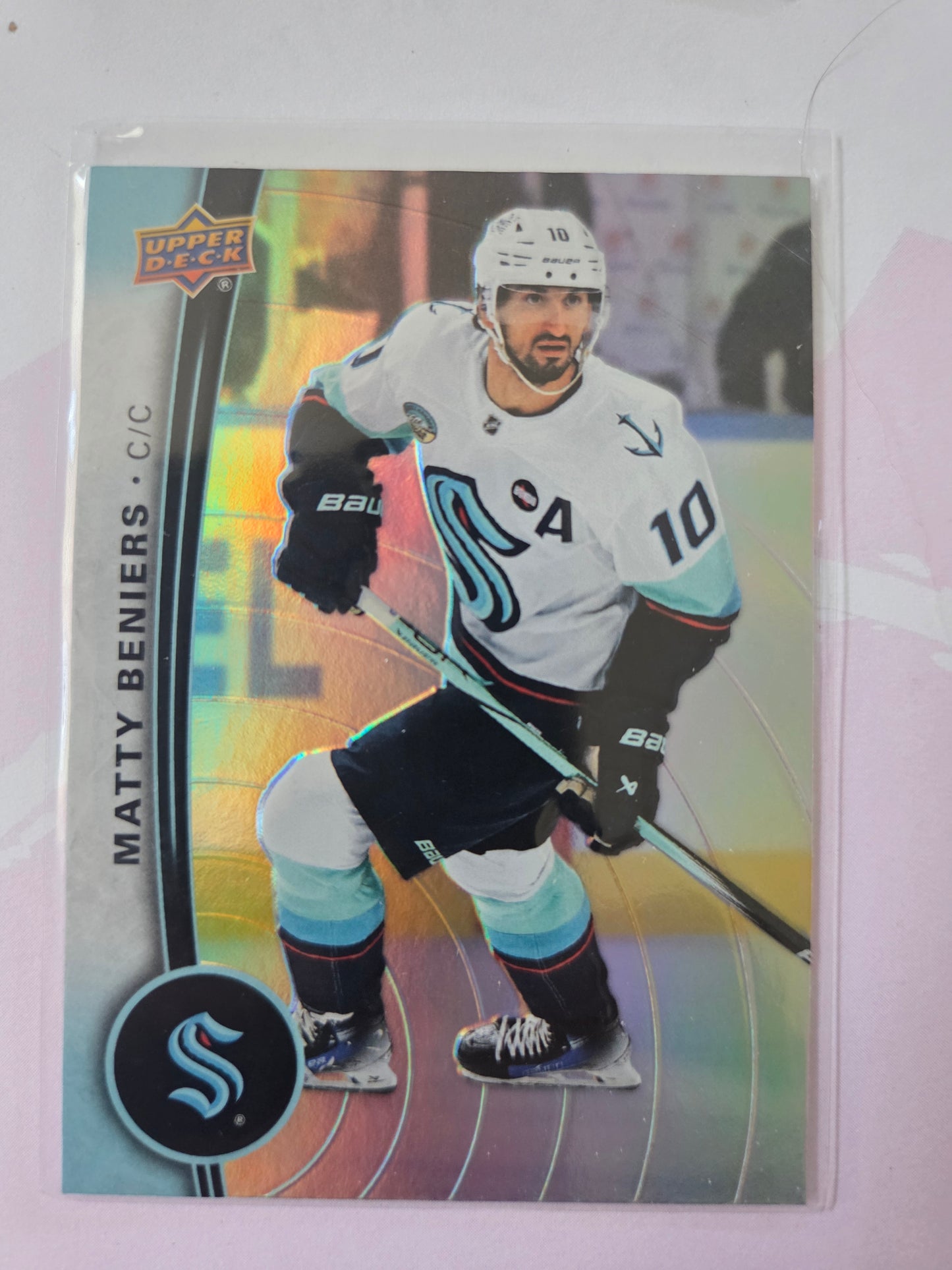 Matty Beniers Upper Deck Tim Hortons #107 [Seattle Kraken]