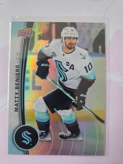 Matty Beniers Upper Deck Tim Hortons #107 [Seattle Kraken]