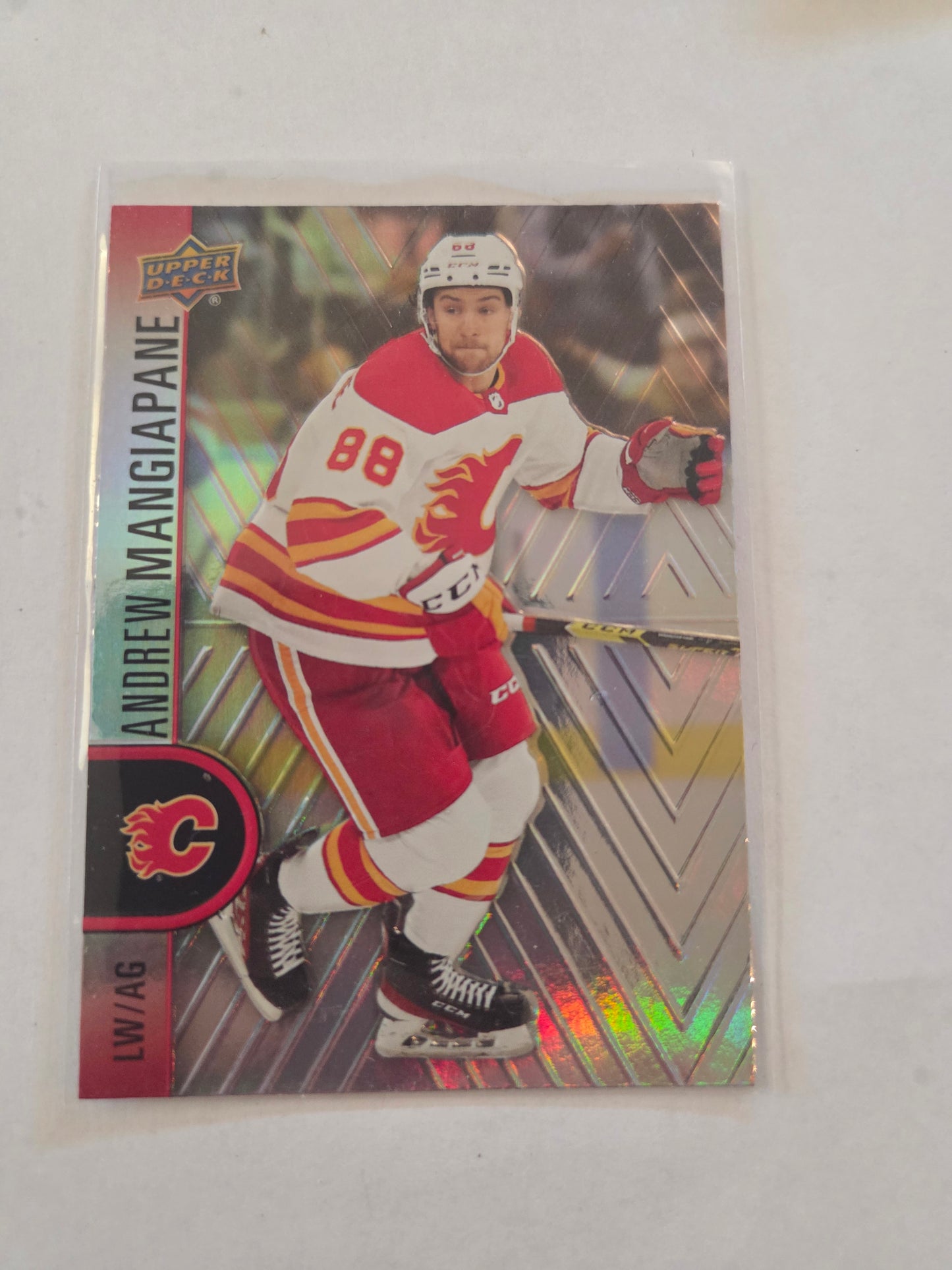 Andrew Mangiapane Tim Hortons Upper Deck #44 [Calgary Flames]