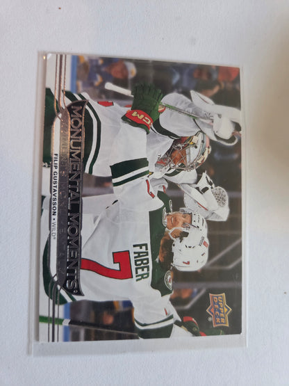 Filip Gustavsson Upper Deck Tim Hortons [Minnesota Wild]
