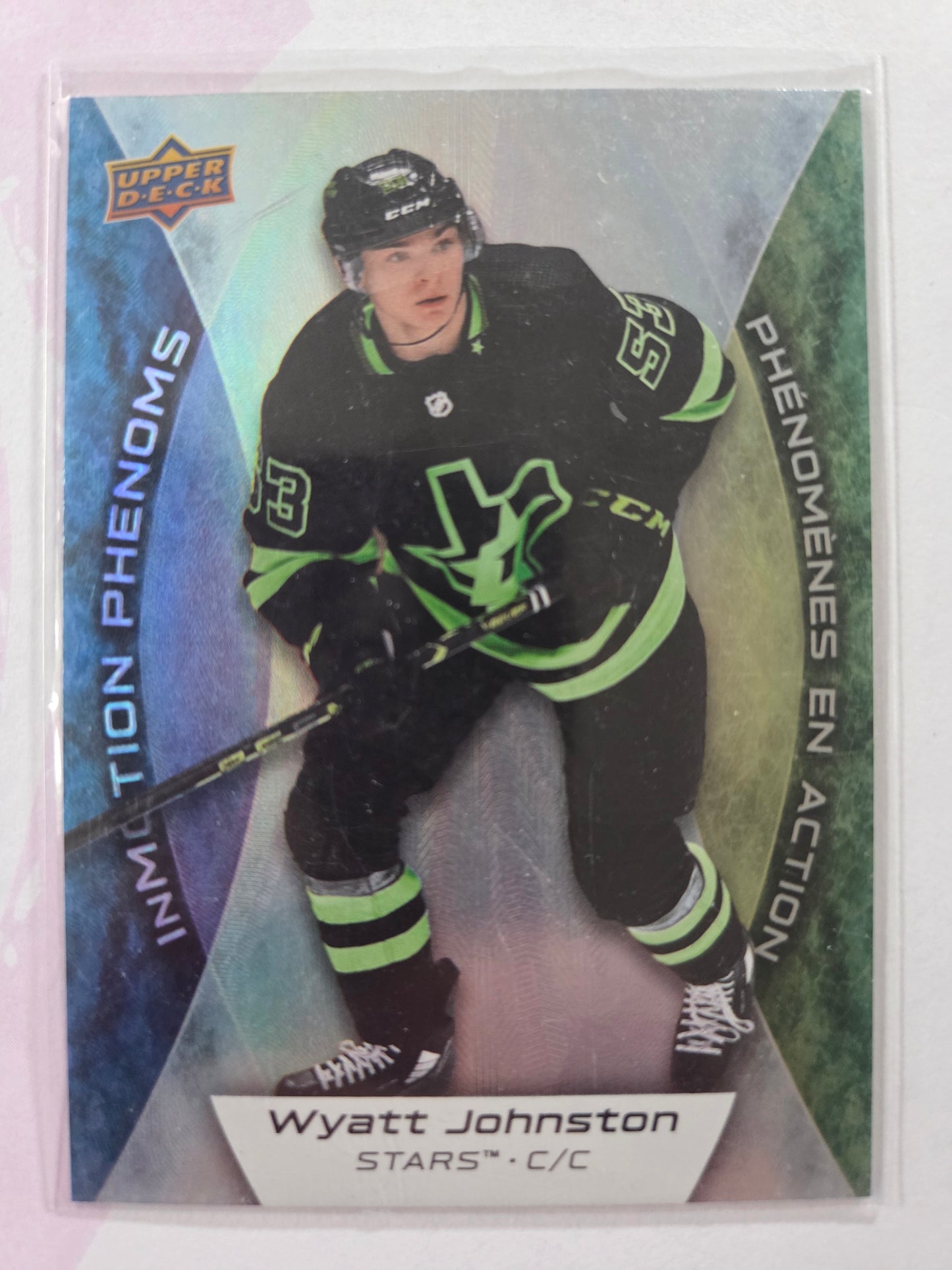 Wyatt Johnston Upper Deck Inmotion Phenoms [Dallas Stars]