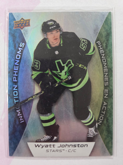 Wyatt Johnston Upper Deck Inmotion Phenoms [Dallas Stars]