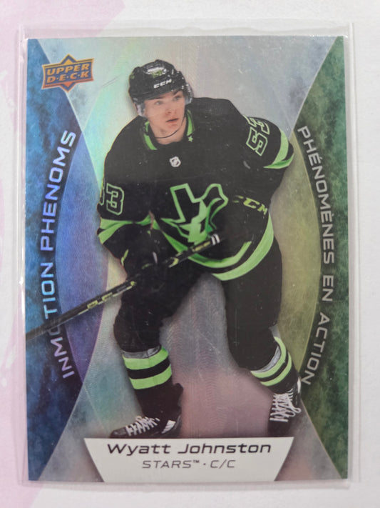 Wyatt Johnston Upper Deck Inmotion Phenoms [Dallas Stars]