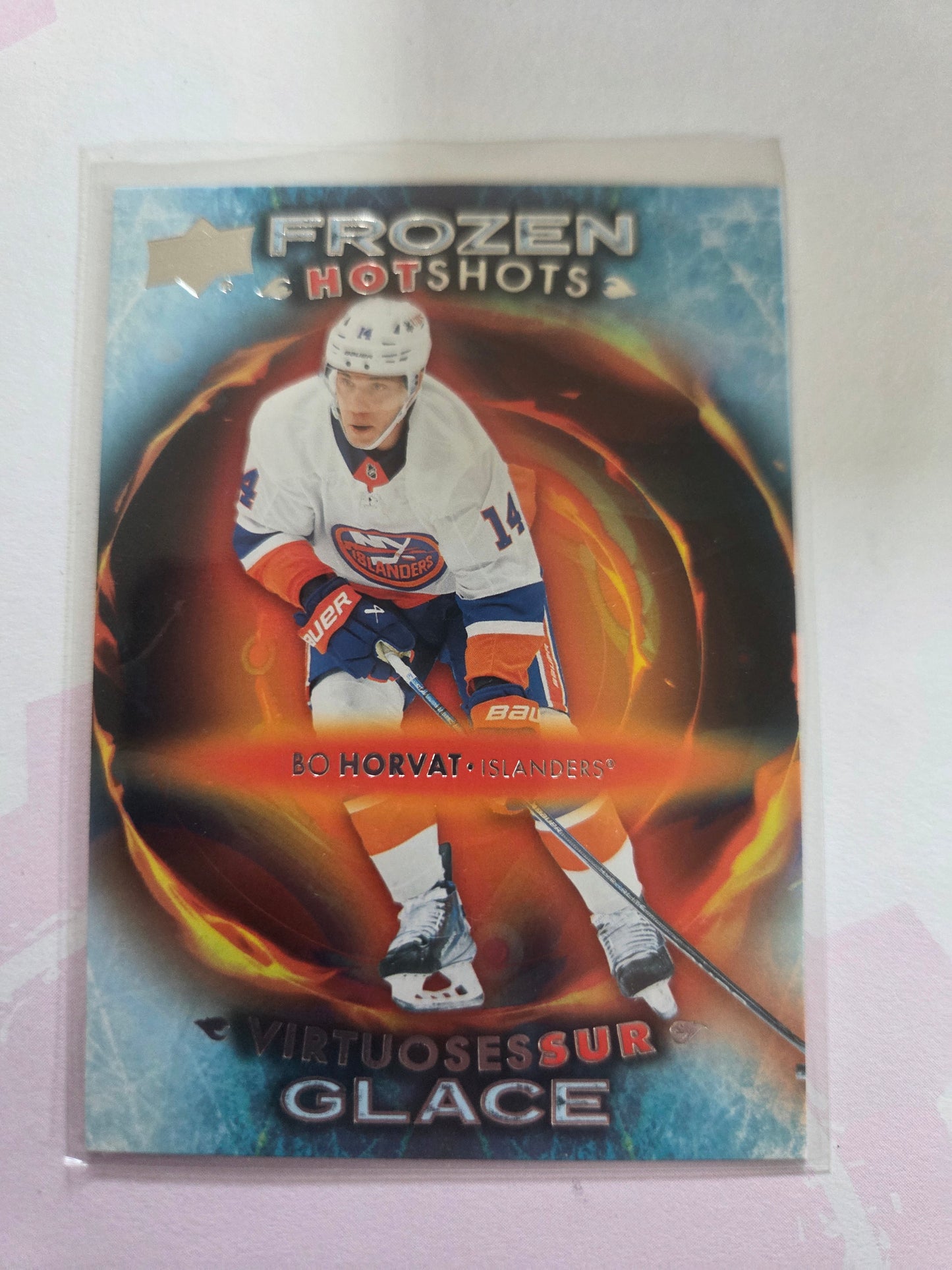 Bo Horvat Upper Deck Frozen Hot Shots [New York Islanders]