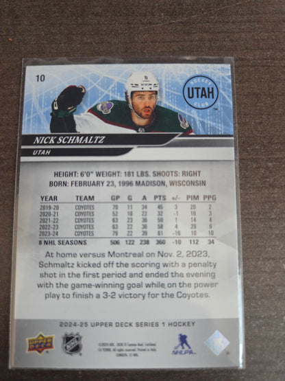 Nick Schmaltz Upper Deck Series 1 #10 [Arizona Phoenix Coyotes]
