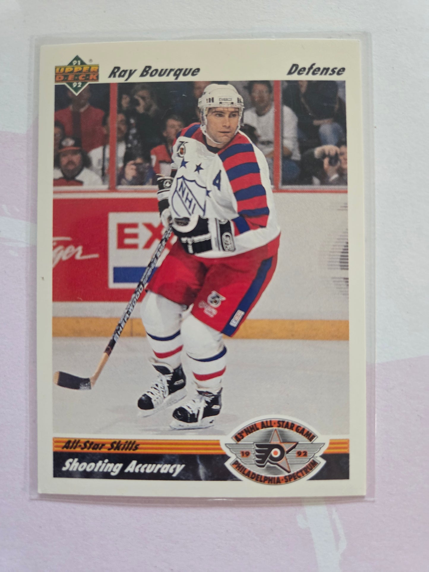 Ray Bourque 91/92 Score All-Star Skills #633 [Philadelphia Flyers]