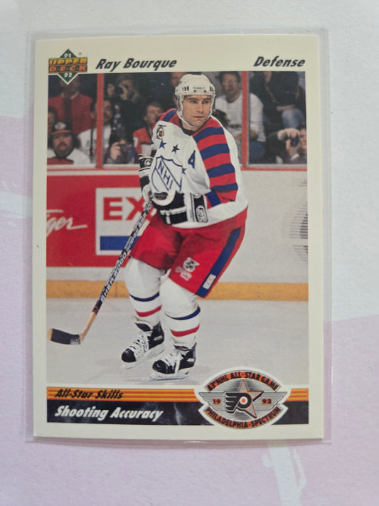 Ray Bourque 91/92 Score All-Star Skills #633 [Philadelphia Flyers]
