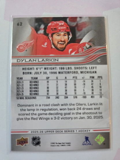 Dylan Larkin Upper Deck Series 1 #62 [Detroit Red Wings]