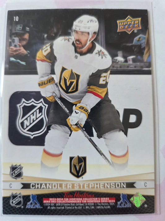 Mark Stone/Chandler Stephenson Tim Hortons Upper Deck #10