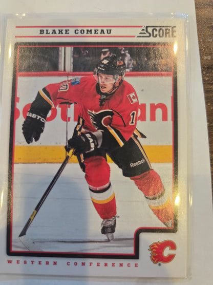 Blake Comeau Panini Score Hockey #96 [Calgary Flames]