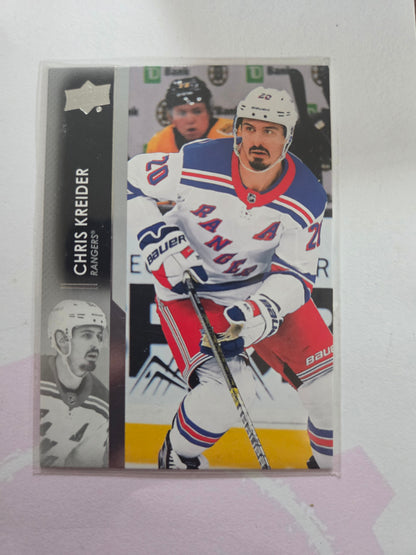 Chris Kreider Upper Deck Series 1 #122 [New York Rangers]