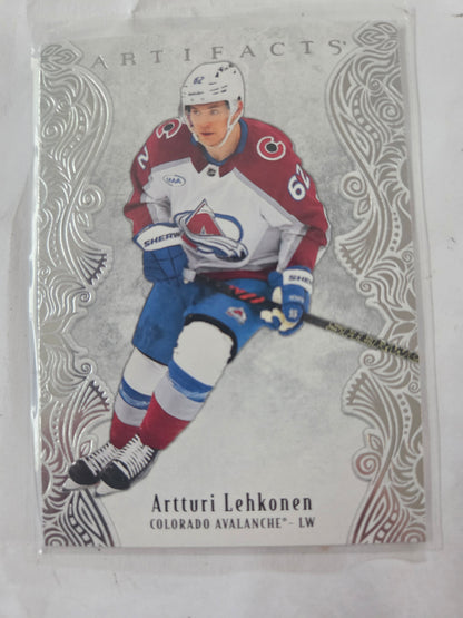 Artturi Lehkonen Upper Deck Artifacts Hockey #82 [Colorado Avalanche]