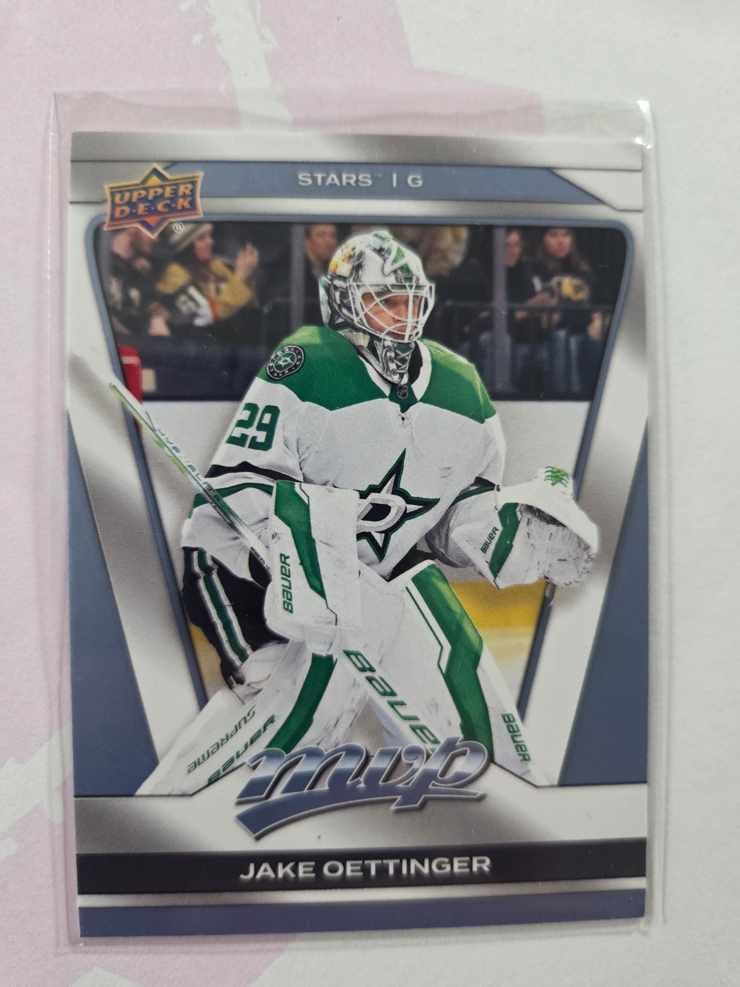 Jake Oettinger Upper Deck MVP Hockey #120 [Dallas Stars]