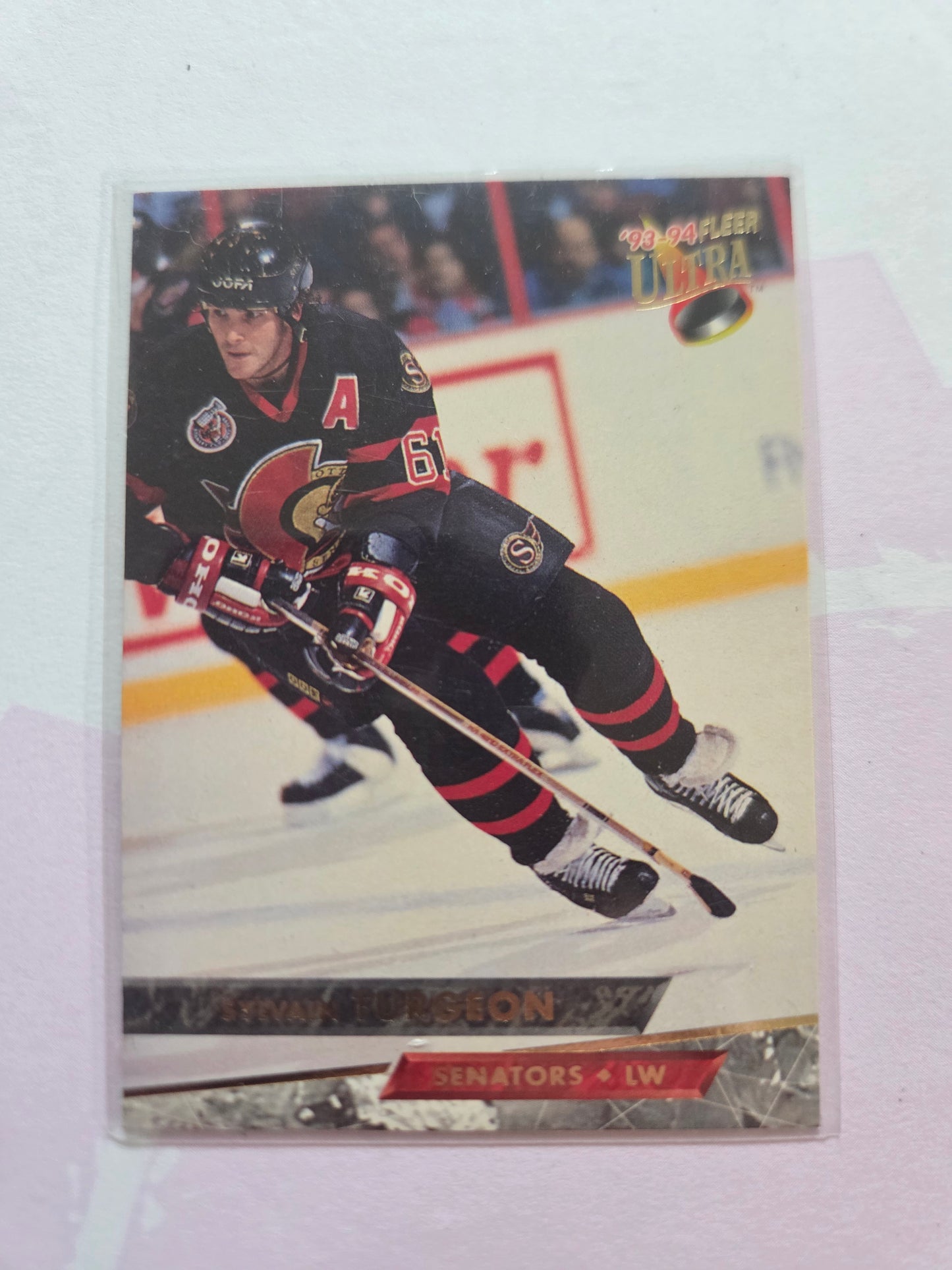 Sylvain Turgeon 93/94 Fleer Ultra #190 [Ottawa Senators]