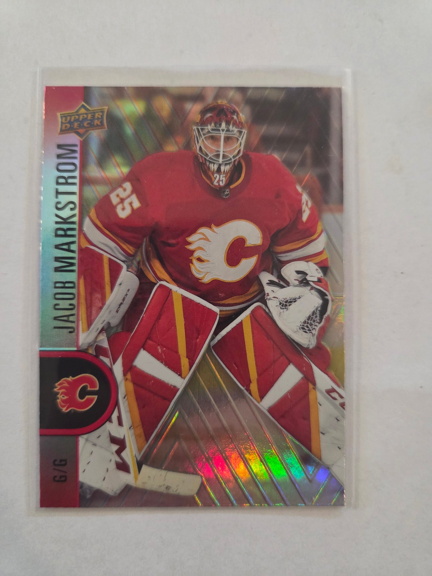 Jacob Markstrom Tim Hortons Upper Deck #67 [Calgary Flames]